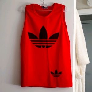 Red Adidas Tank